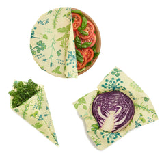 Bee's Wrap Herb Garden, Assorted 3 Pack