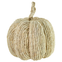 7.25" Natural Woven Pumpkin Small