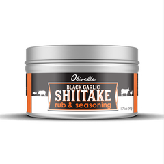Black Garlic Shiitake Rub & Seasoning