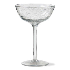 Bubble Glass Coupe Clear