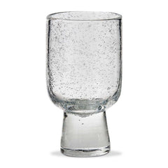 Bubble Glass Footed All Purpose Clear