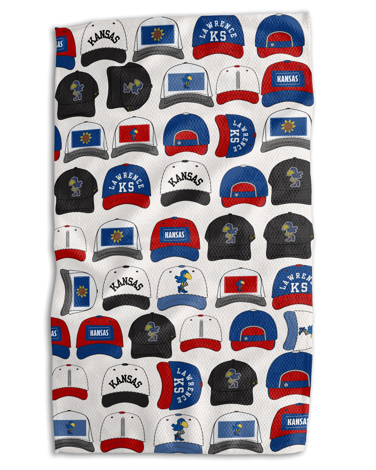 1912 Hats Double-Sided Kitchen Towel