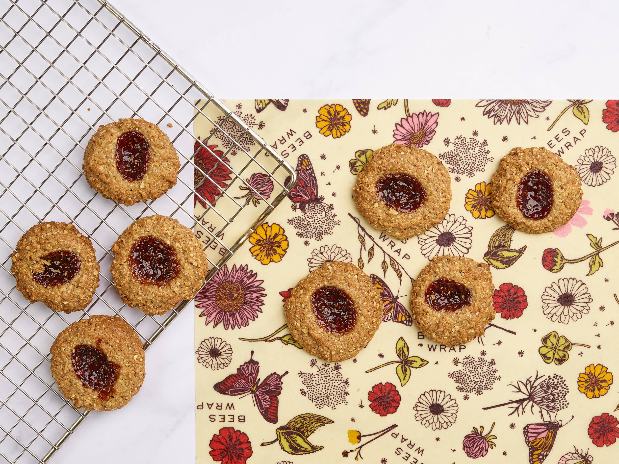 Beeswax Food Wrap Roll - Meadow Magic