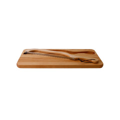 Alder Bread Knife Board And Bread Slicer (Right Handed)