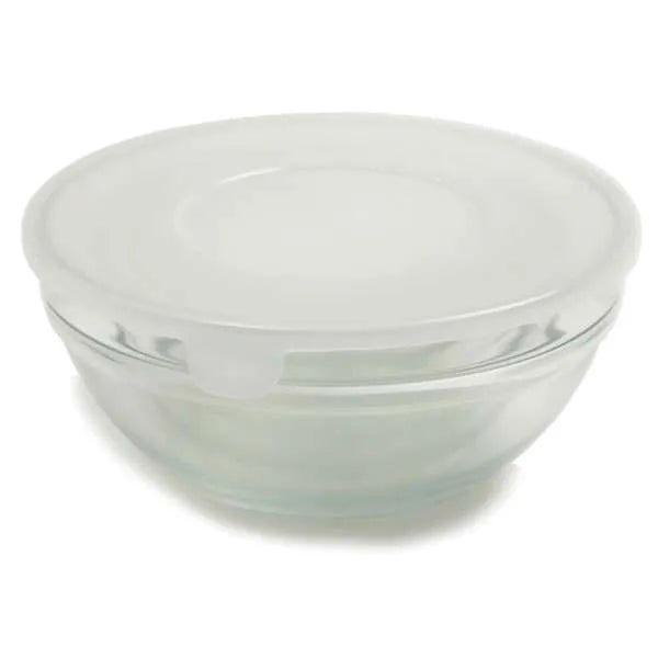 10 Piece Nesting Glass Bowl Set with Lids