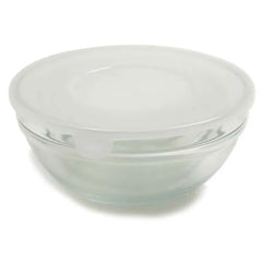 10 Piece Nesting Glass Bowl Set with Lids
