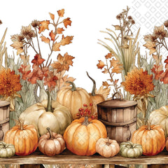 Autumn Abundance Lunch Napkins