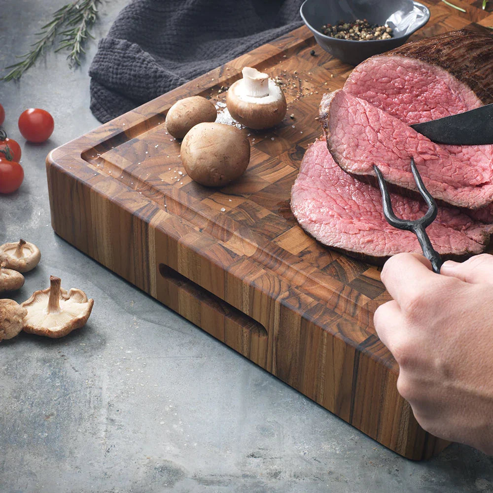 Butcher Block Carving Board Extra Thick