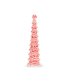19" Lighted Peppermint Tree