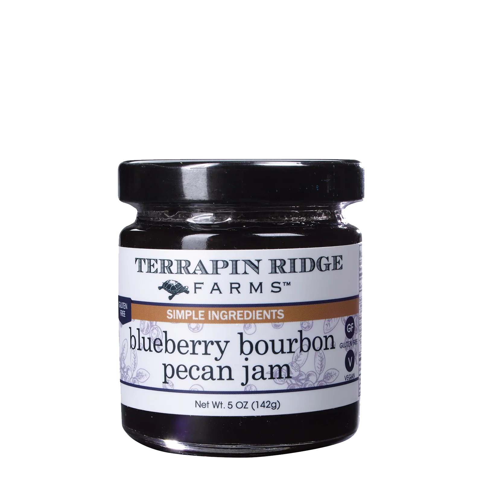 Blueberry Bourbon Pecan Jam