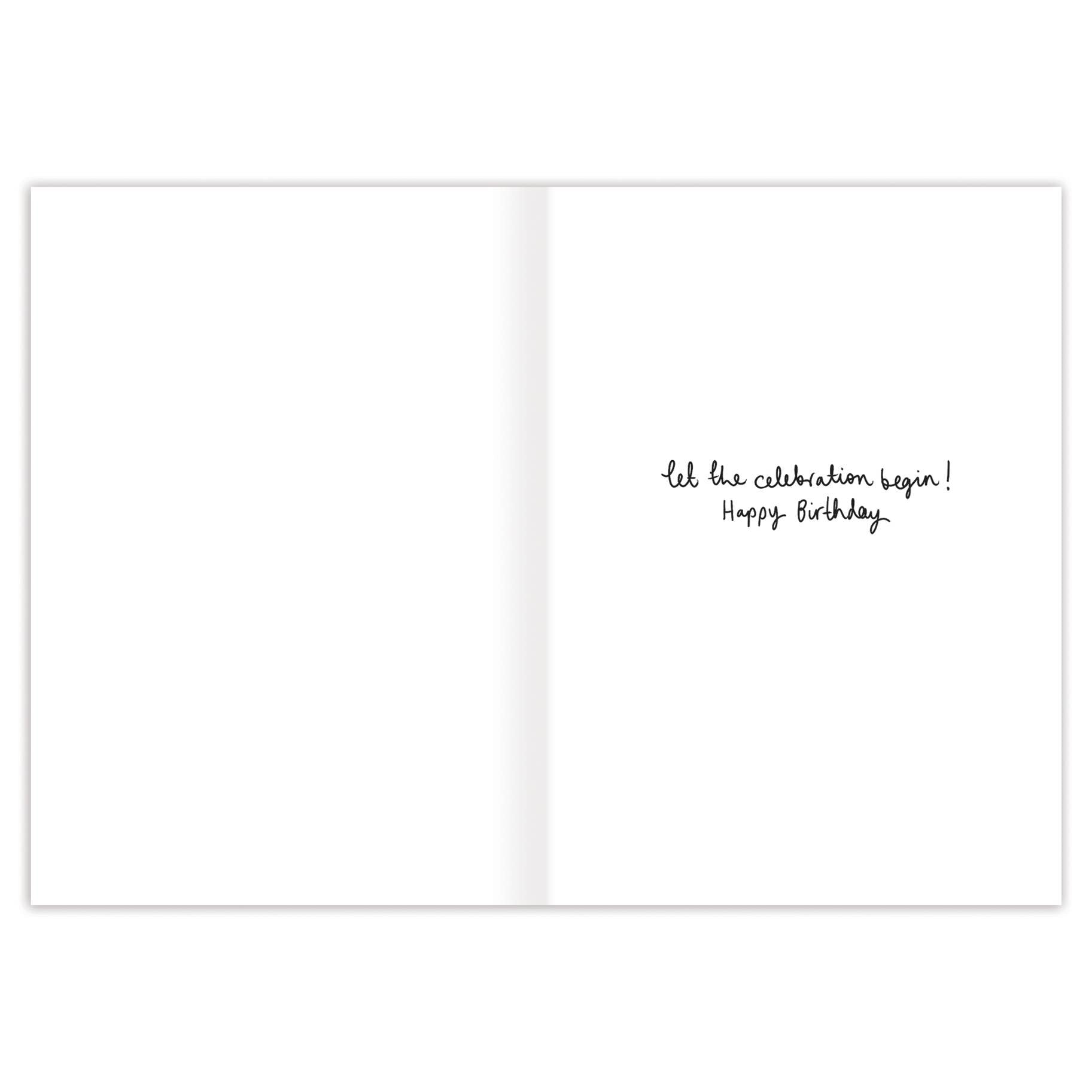 Big Birthday Love Festive Birthday Card