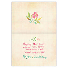 Birthday Wishes Truck Card