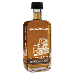 Bourbon Barrel-Aged Maple Syrup