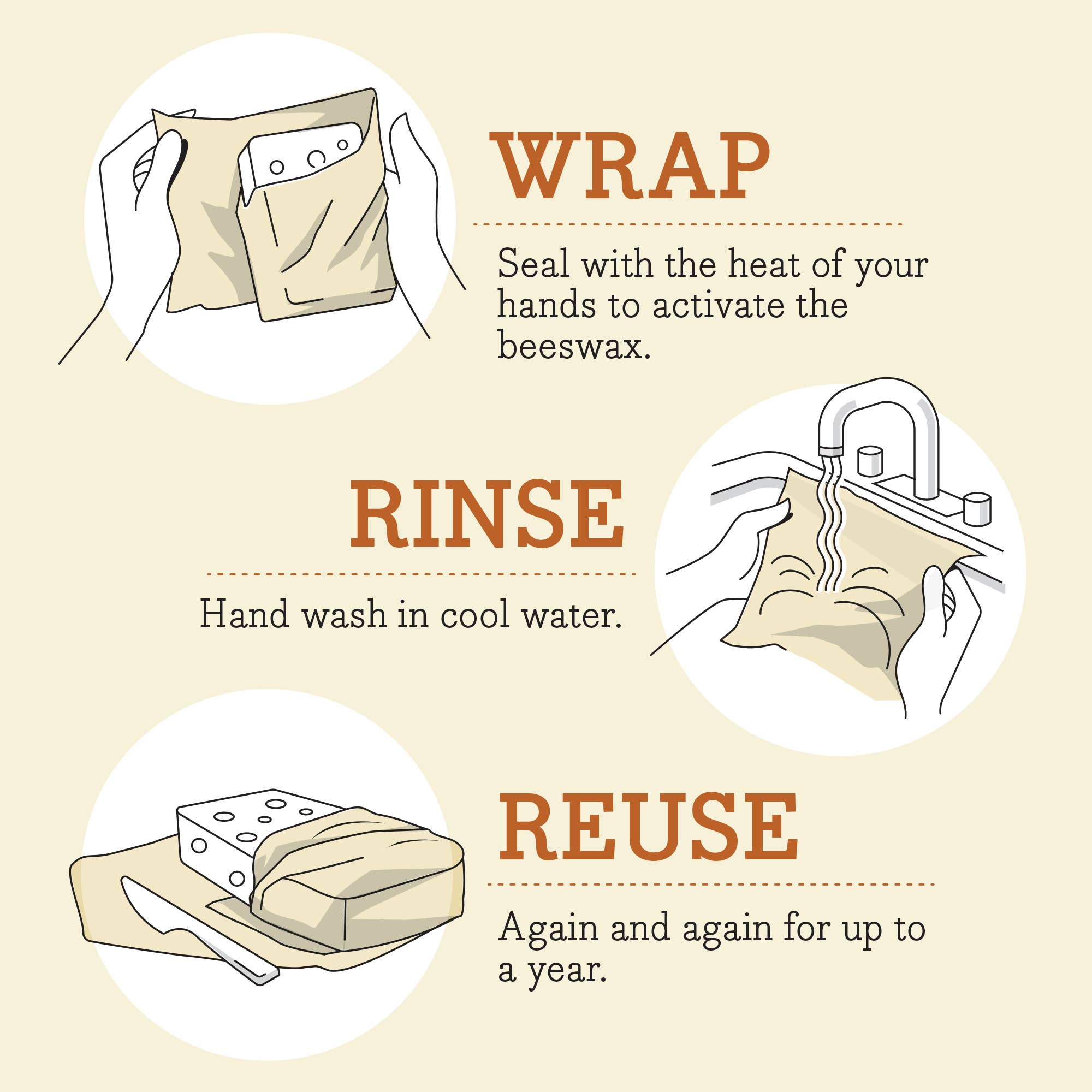 Bee's Wrap Honeycomb Bread Wrap
