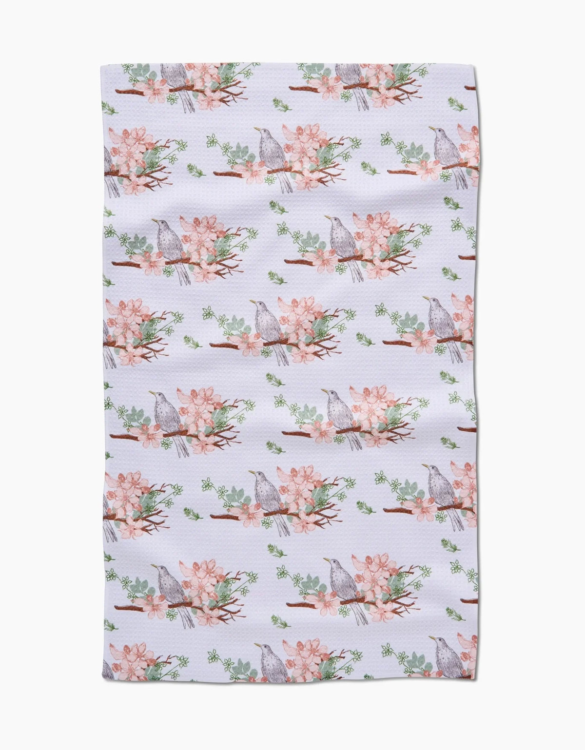 Blackbird & Blossom Kitchen Tea Towel