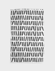 All Lined Up Kitchen Tea Towel