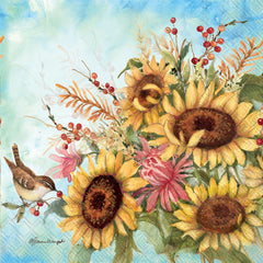 Autumn Collage Lunch Napkin