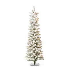 "DC" 4.5' Snowy Alpine Lighted Tree