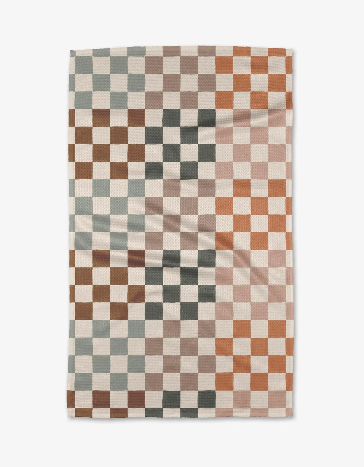 Autumn Checkers Kitchen Tea Towel