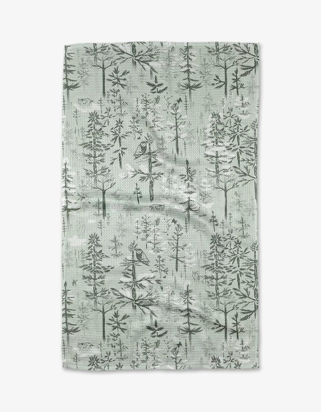 Boreal Forest Kitchen Tea Towel