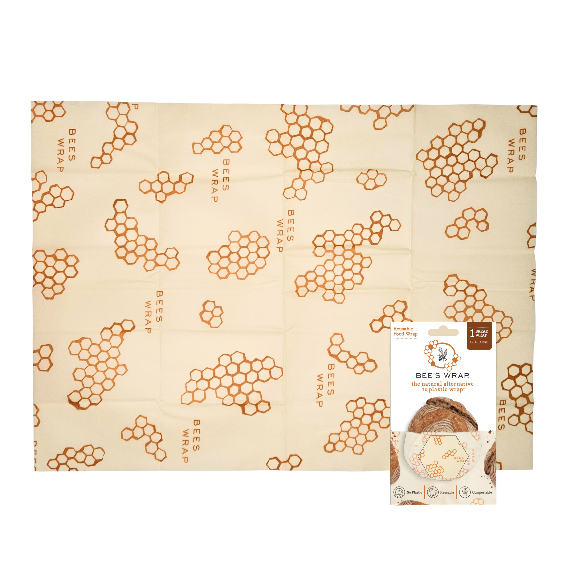 Bee's Wrap Honeycomb Bread Wrap