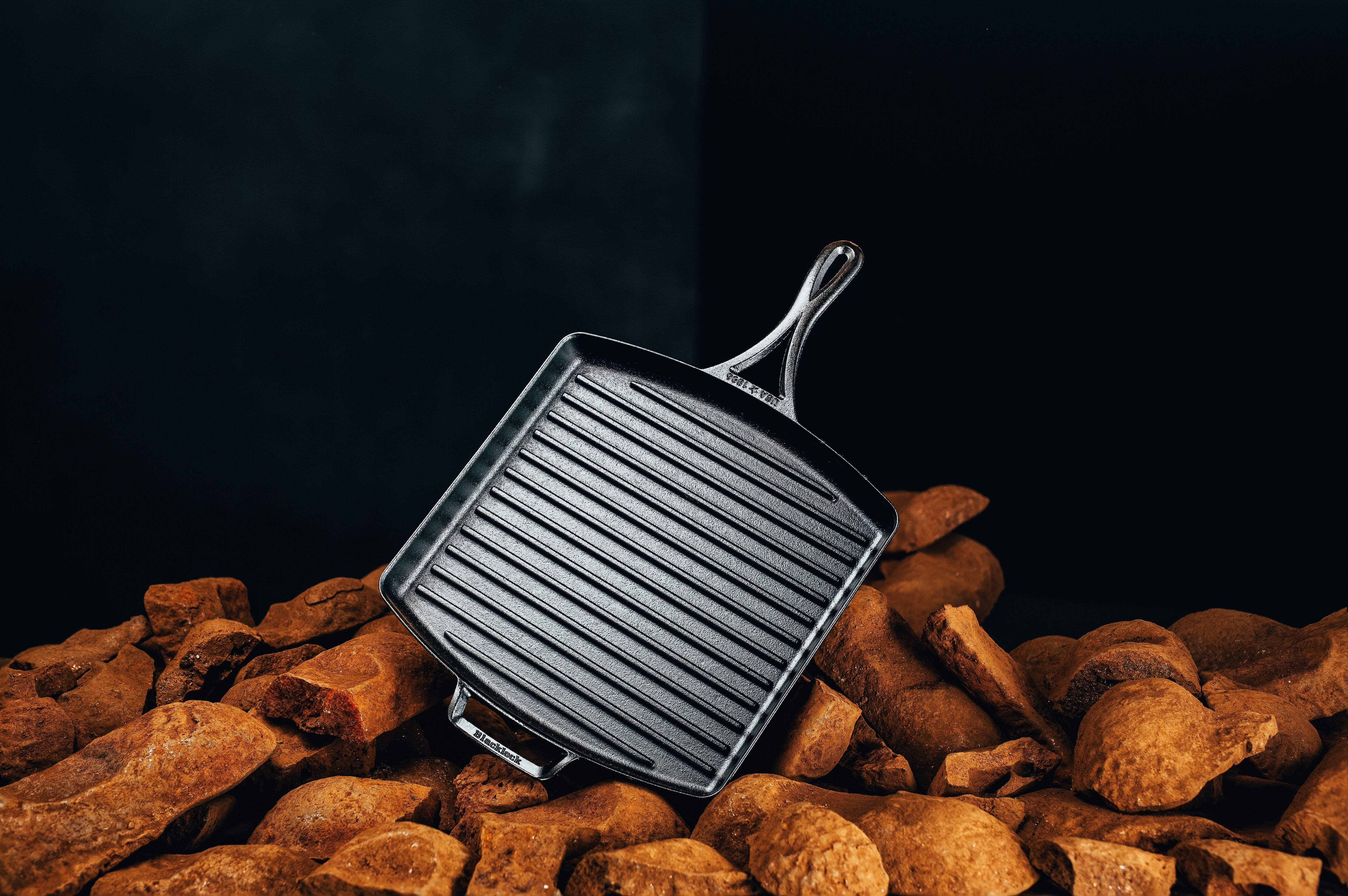 Blacklock 12" Cast Iron Grill Pan