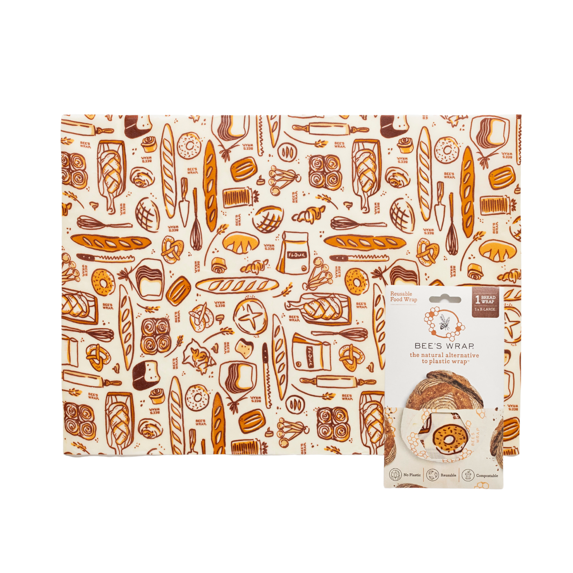Bee's Wrap Bakery Lane Bread Wrap