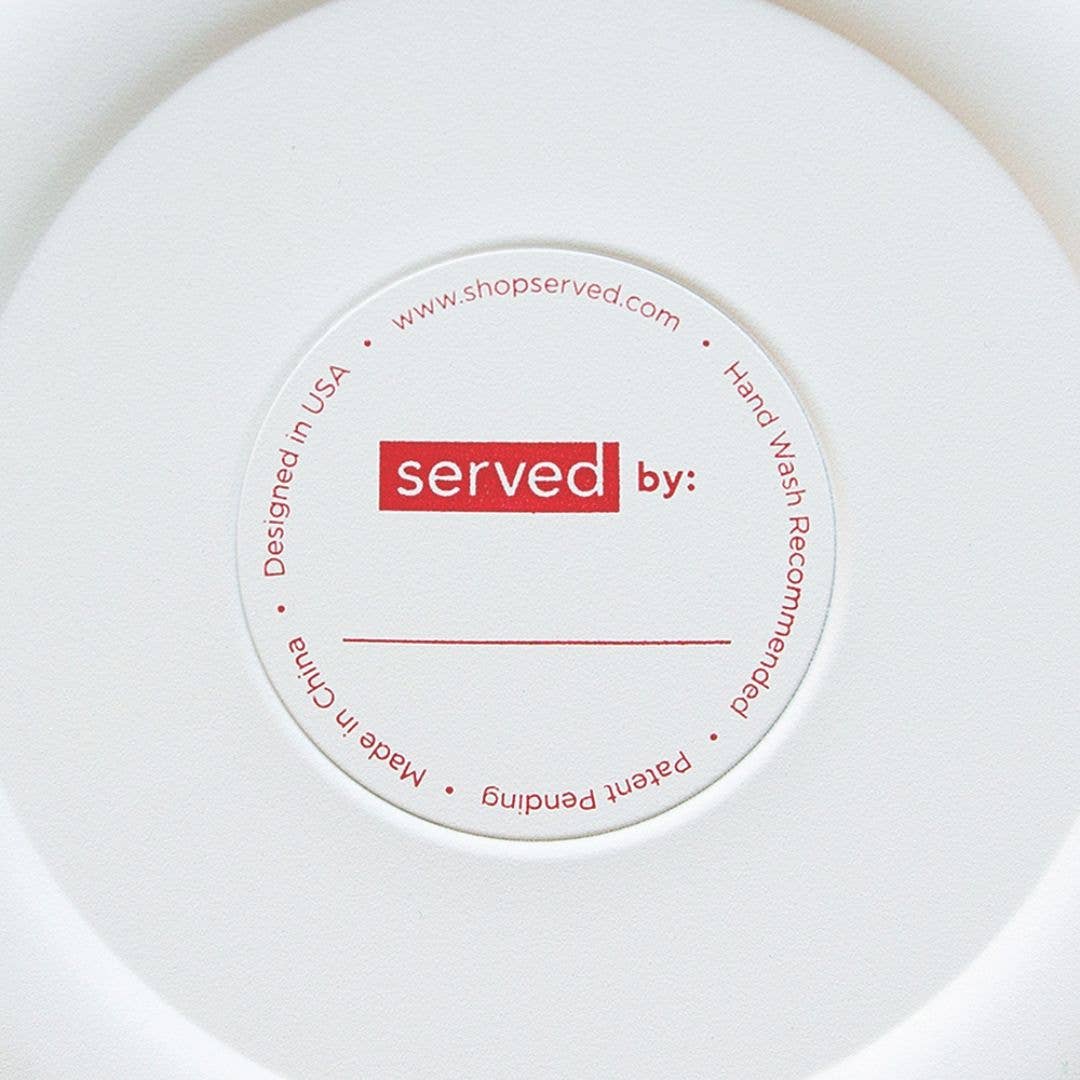 America250: Serving Bowl in White Icing