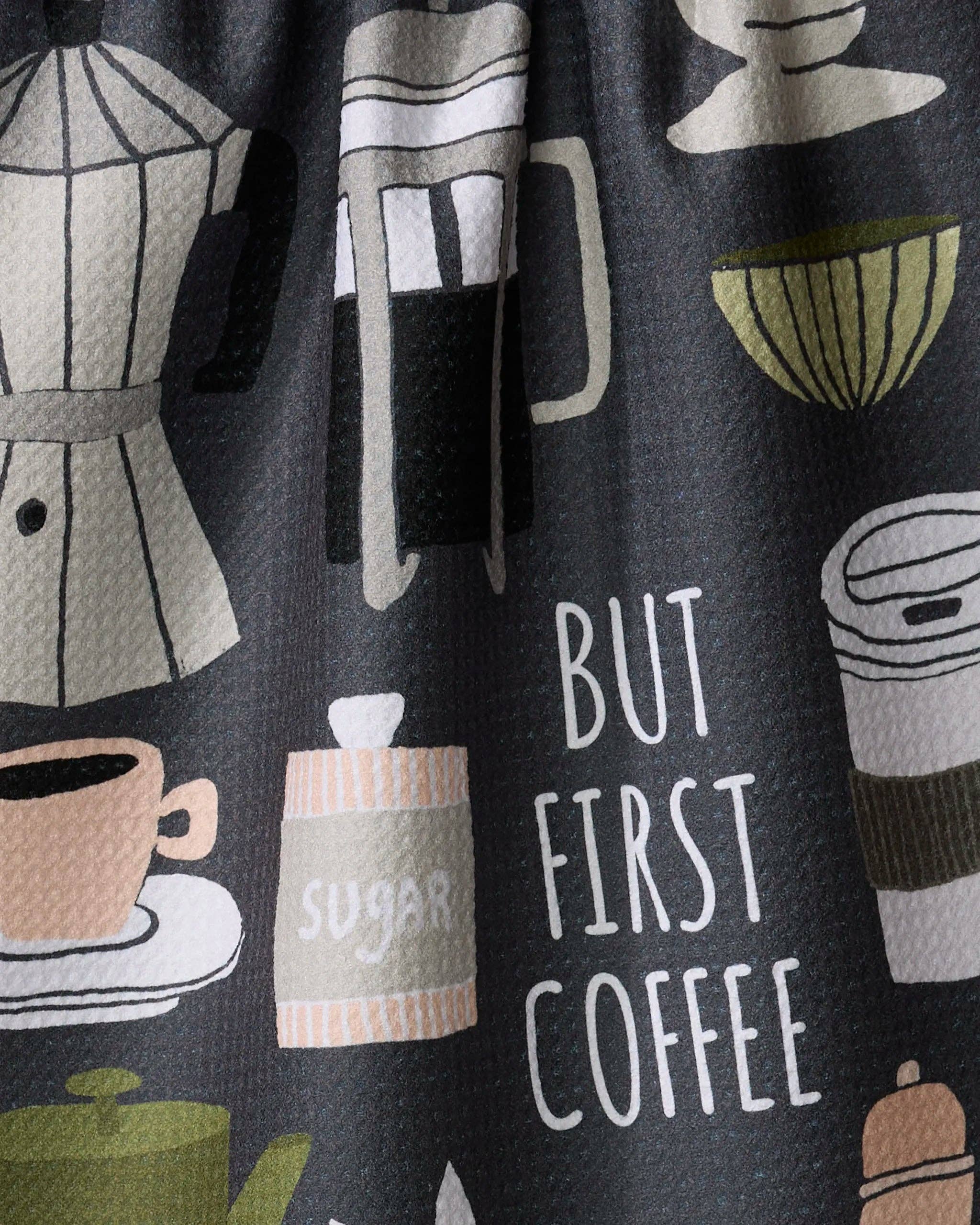But First, Coffee Kitchen Tea Towel