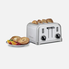 4 Slice Metal Classic Toaster