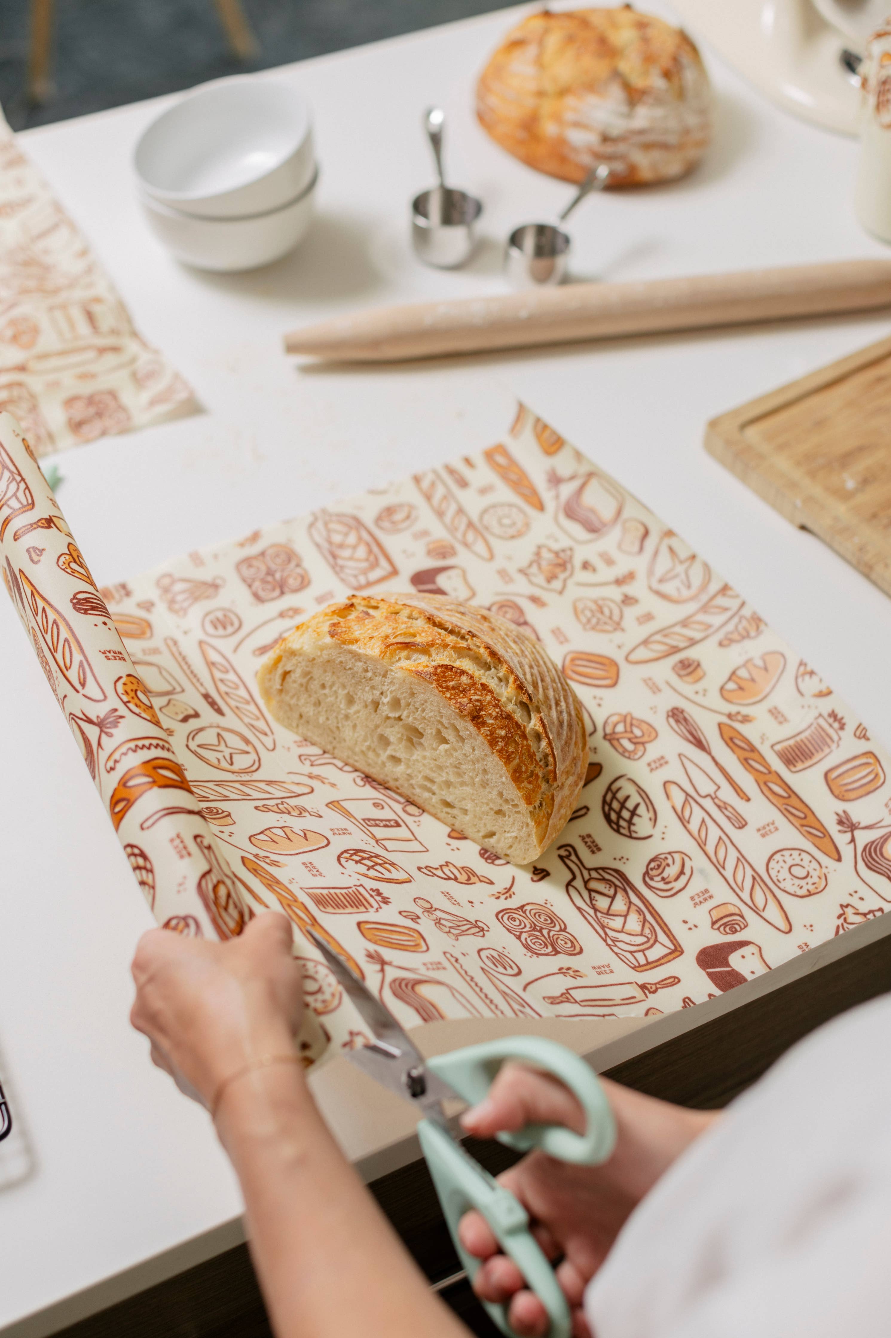 Beeswax Food Wrap Roll - Bakery Lane