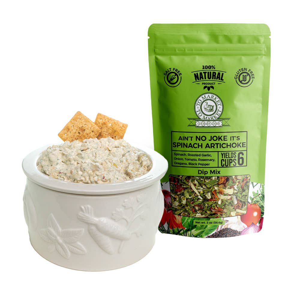 Ain't No Joke, It's Spinach Artichoke Dip Mix