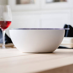 America250: Serving Bowl in White Icing