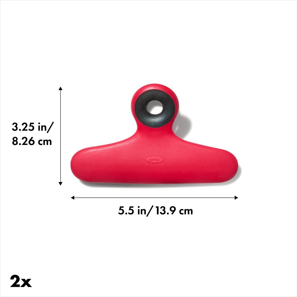 Bag Clips, 2 Pack, Jam